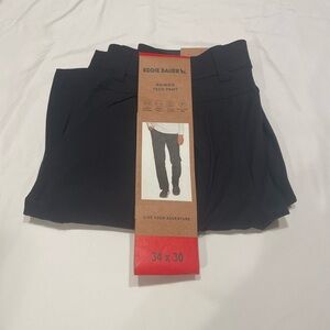 Eddie Bauer ~ 34x30 ~ Rainer Tech Pant ~ Black